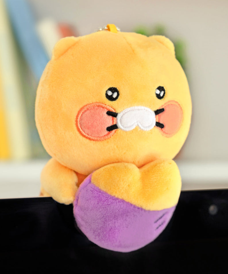 Plush Keychain Chunsik - Korean kawaii Kakao Friends | Koolseoul