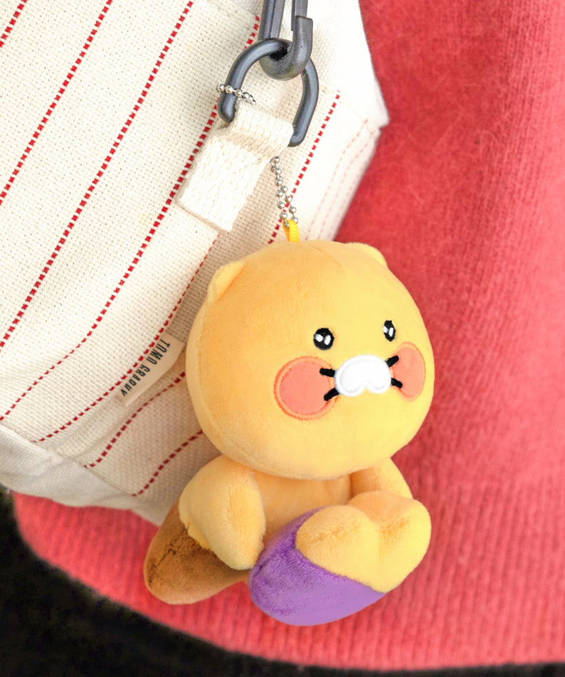 Plush Keychain Chunsik - Official Kakao Friends merchandise | Koolseoul