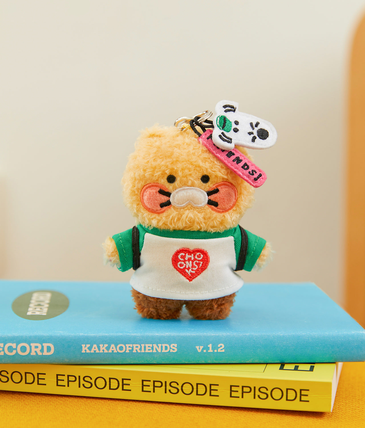 XFriends Keychain Plush Chunsik - Authentic Kakao Friends from Korea | Koolseoul