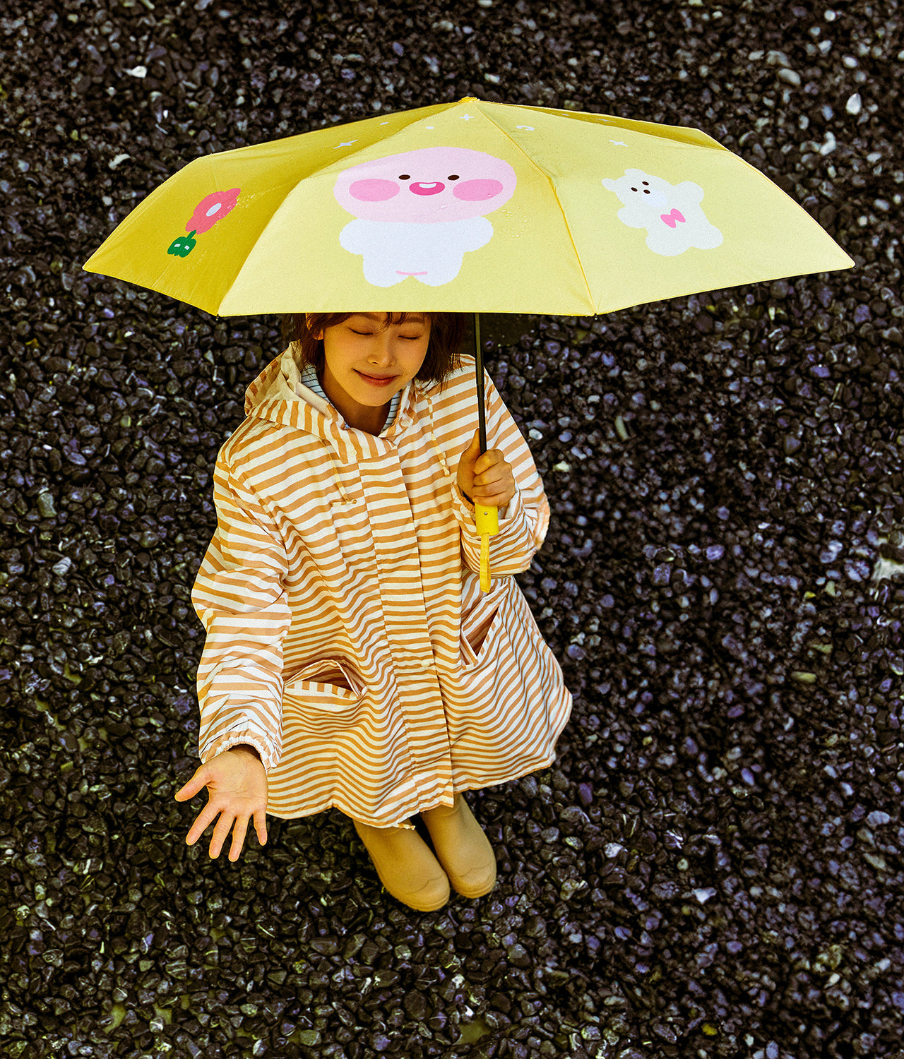 3 Umbrella Apeach - Korean kawaii Kakao Friends | Koolseoul