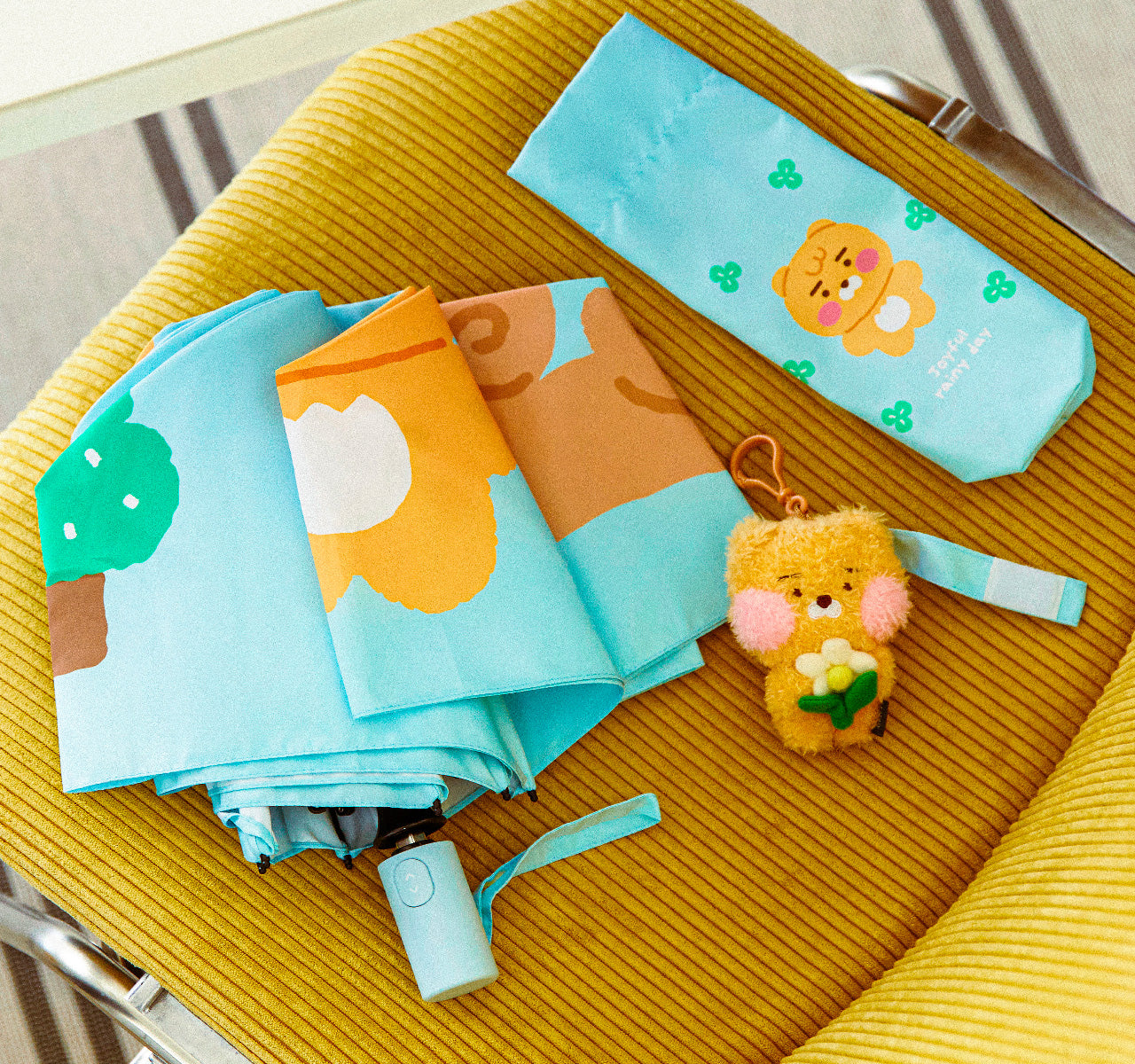 3 Umbrella Ryan - Authentic Kakao Friends from Korea | Koolseoul