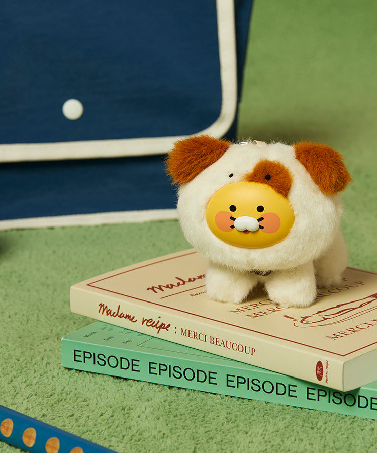 FRIENDZOO PelucheFigurine Keychain Chunsik Mini Plush - Korean kawaii Kakao Friends | Koolseoul