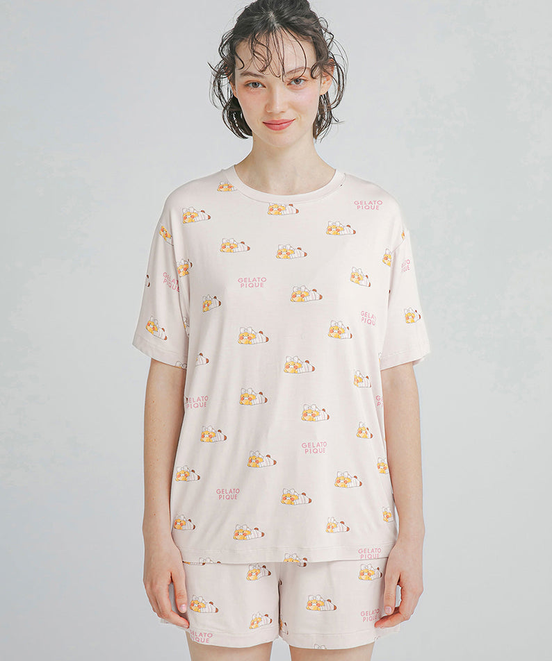 Chunsik T-Shirt Rose - Korean kawaii Kakao Friends | Koolseoul
