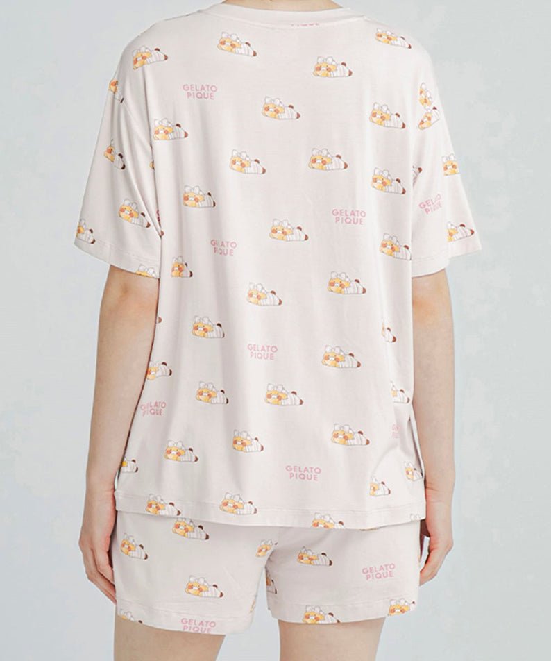 Chunsik T-Shirt Rose - Korean kawaii Kakao Friends | Koolseoul