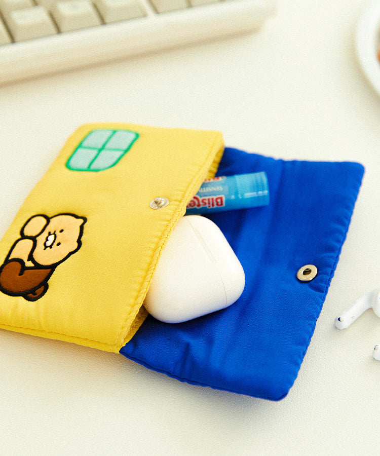 Mini Pouch Chunsik - Authentic Kakao Friends from Korea | Koolseoul