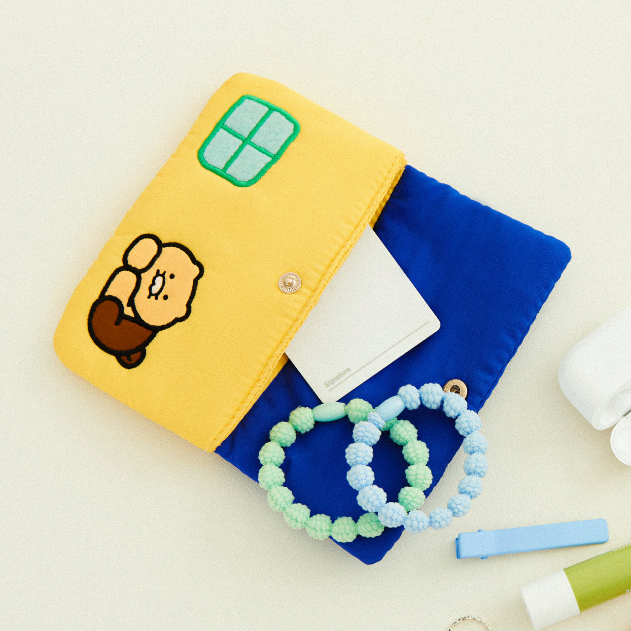 Mini Pouch Chunsik - Authentic Kakao Friends from Korea | Koolseoul