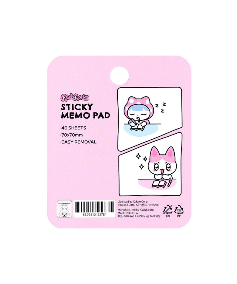 Bloc-notes Stationery - Authentic Kakao Friends from Korea | Koolseoul
