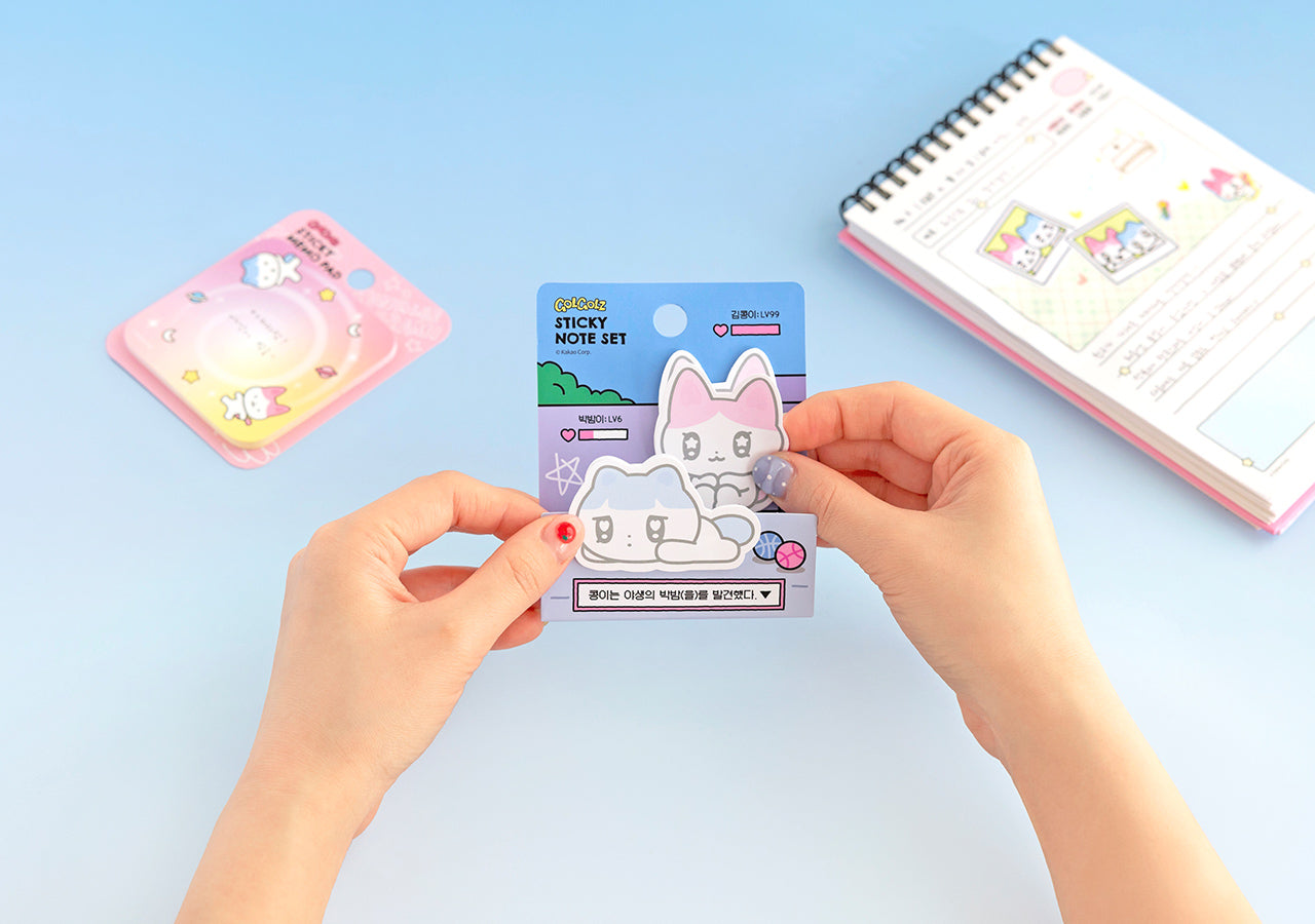 2 Bloc-notes Stationery - Authentic Kakao Friends from Korea | Koolseoul