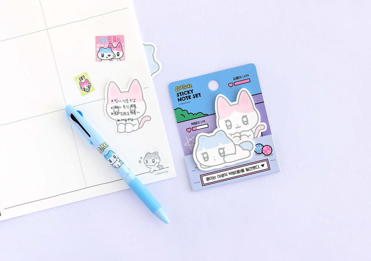 2 Bloc-notes Stationery - Korean kawaii Kakao Friends | Koolseoul