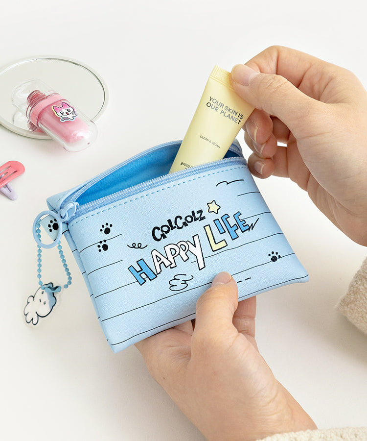 Mini Pouch & Keychain Set - Official Kakao Friends merchandise | Koolseoul