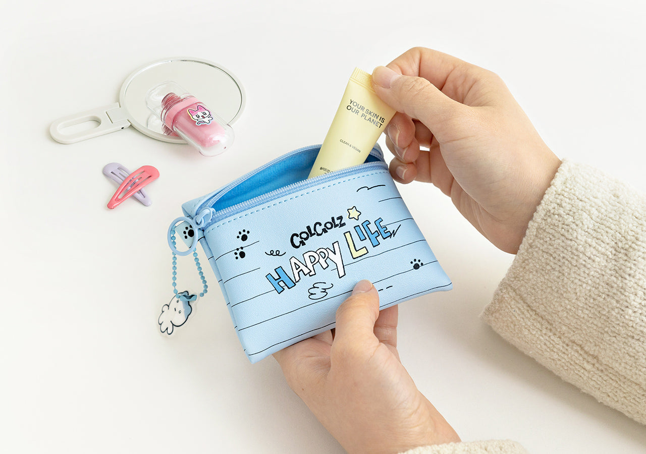 Mini Pouch & Keychain Set - Official Kakao Friends merchandise | Koolseoul