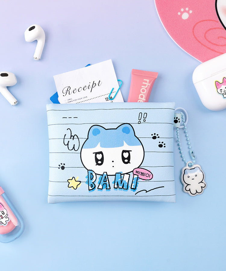 Mini Pouch & Keychain Set - Official Kakao Friends merchandise | Koolseoul