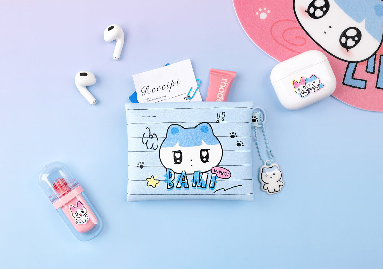 Mini Pouch & Keychain Set - Official Kakao Friends merchandise | Koolseoul