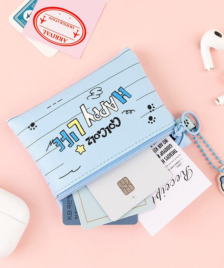 Mini Pouch & Keychain Set - Official Kakao Friends merchandise | Koolseoul