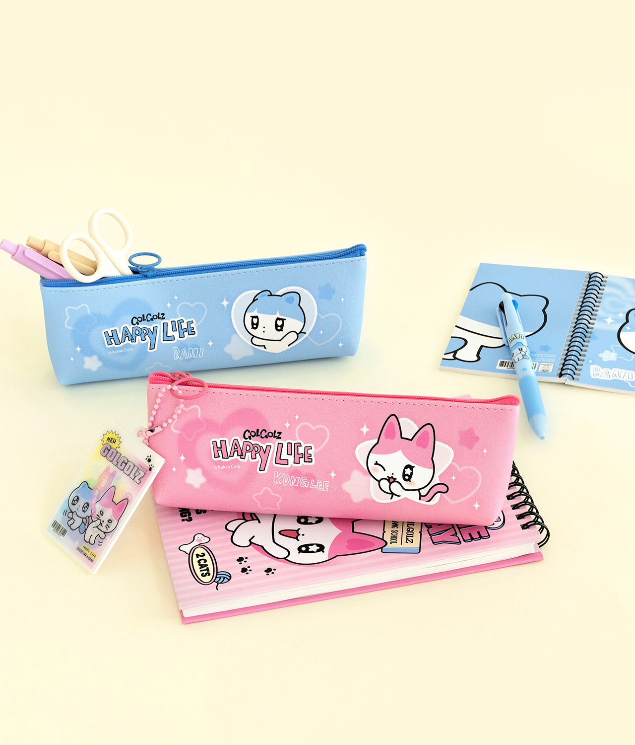 Mini Pencil Case Stationery - Korean kawaii Kakao Friends | Koolseoul