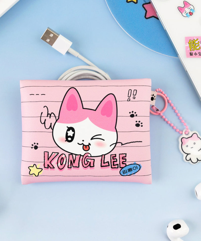Mini Pouch & Keychain Set - Official Kakao Friends merchandise | Koolseoul