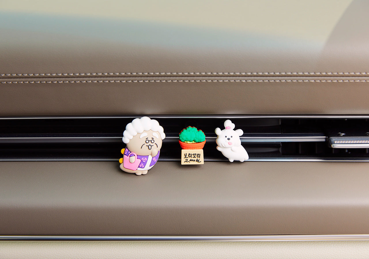 Figurine Car Accessory - Authentic Kakao Friends from Korea | Koolseoul