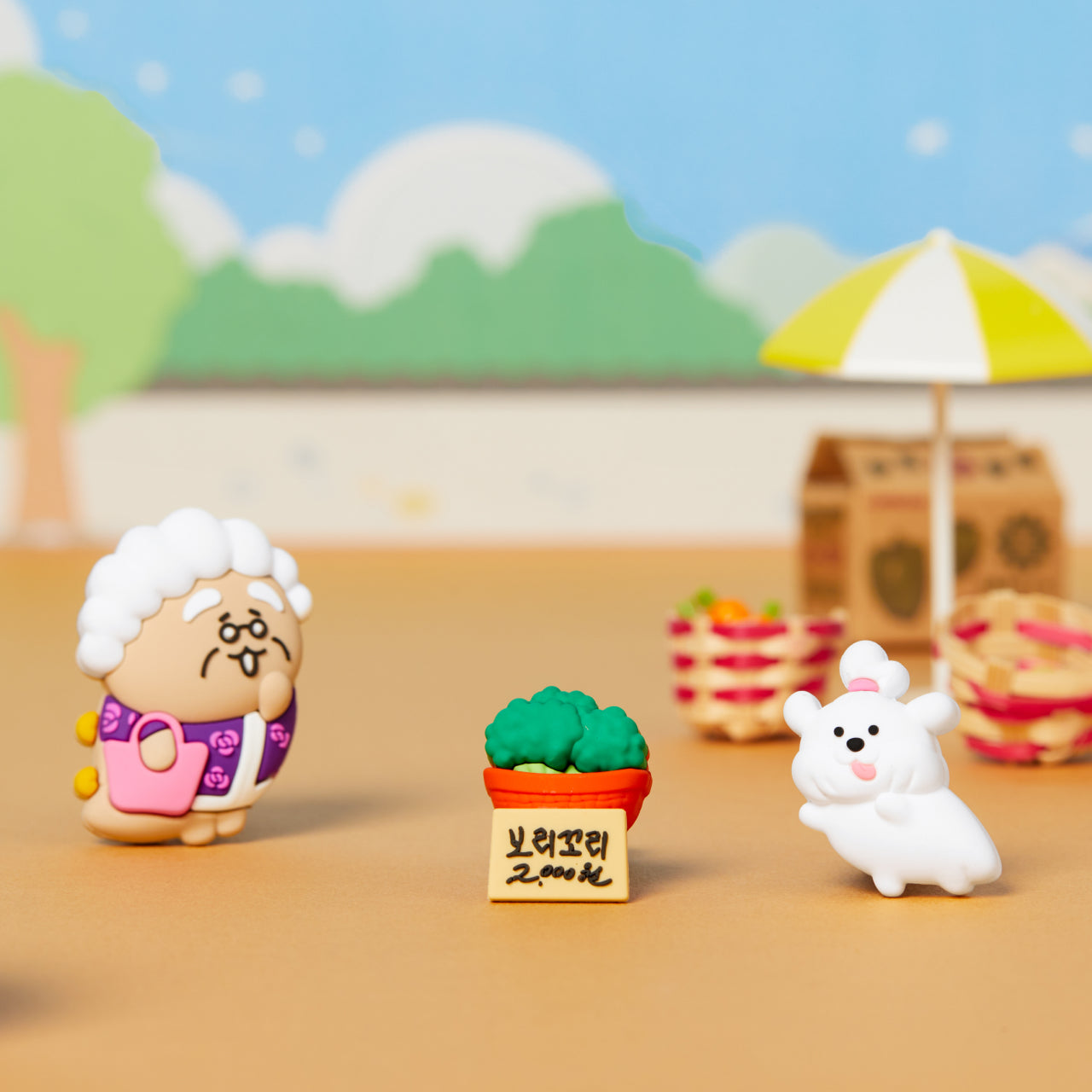 Figurine Car Accessory - Korean kawaii Kakao Friends | Koolseoul