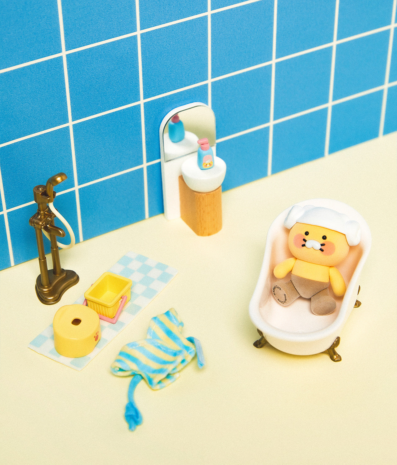 (OOTD) FigurineSet Chunsik Figurine - Authentic Kakao Friends from Korea | Koolseoul