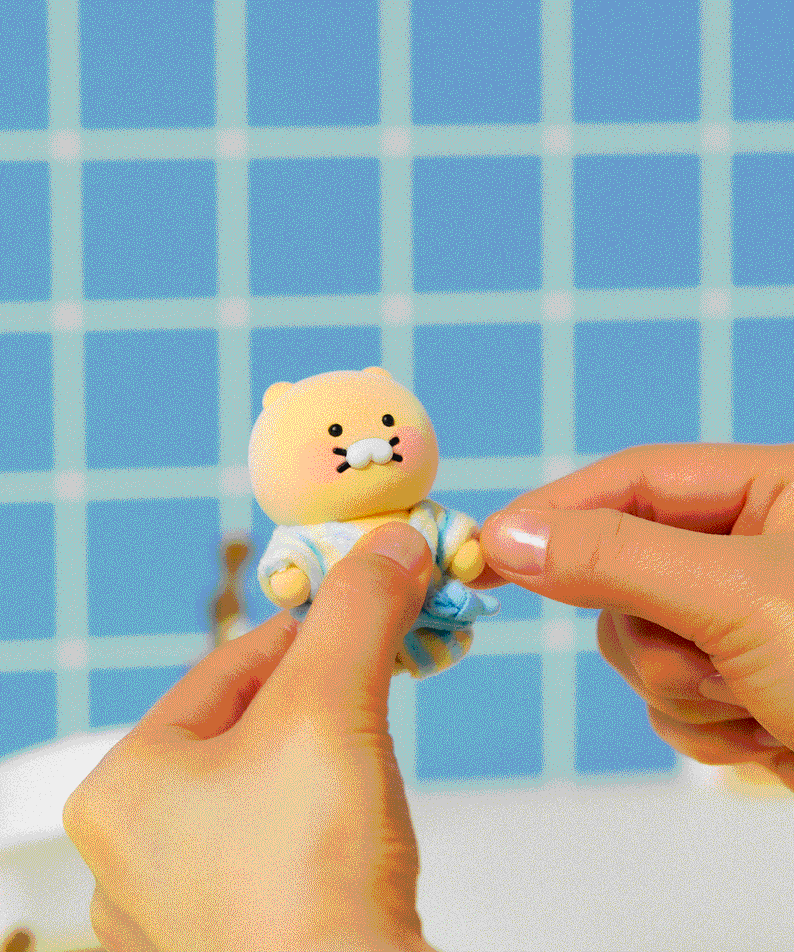 (OOTD) FigurineSet Chunsik Figurine - Korean kawaii Kakao Friends | Koolseoul
