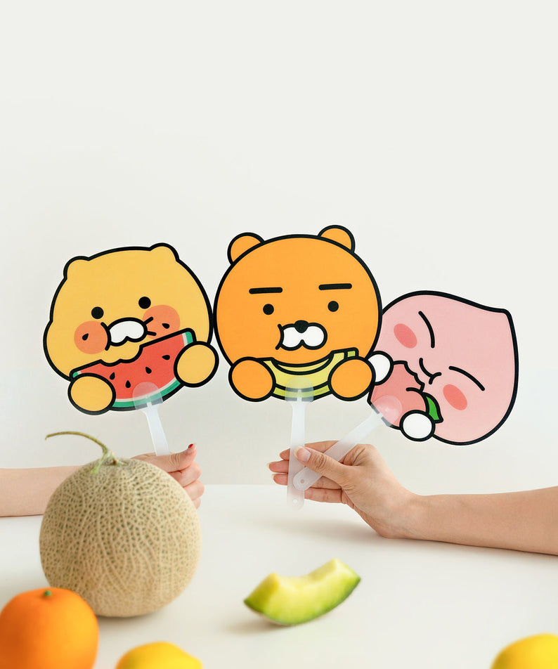 PP Apeach Hand Fan - Korean kawaii Kakao Friends | Koolseoul