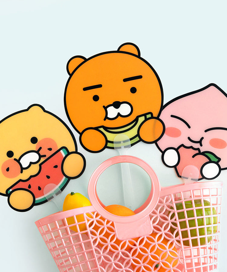 PP Apeach Hand Fan - Authentic Kakao Friends from Korea | Koolseoul