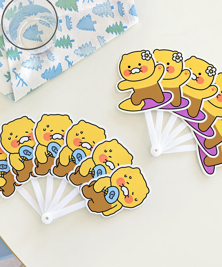 Chunsik Hand Fan - Authentic Kakao Friends from Korea | Koolseoul