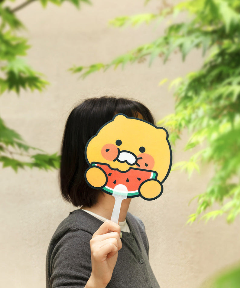 PP Chunsik Hand Fan - Authentic Kakao Friends from Korea | Koolseoul