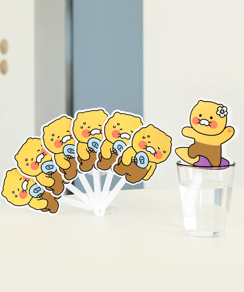 Chunsik Hand Fan - Authentic Kakao Friends from Korea | Koolseoul