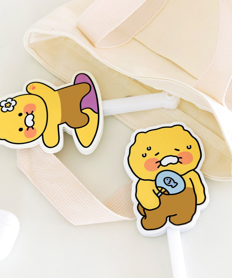 Chunsik Hand Fan - Korean kawaii Kakao Friends | Koolseoul
