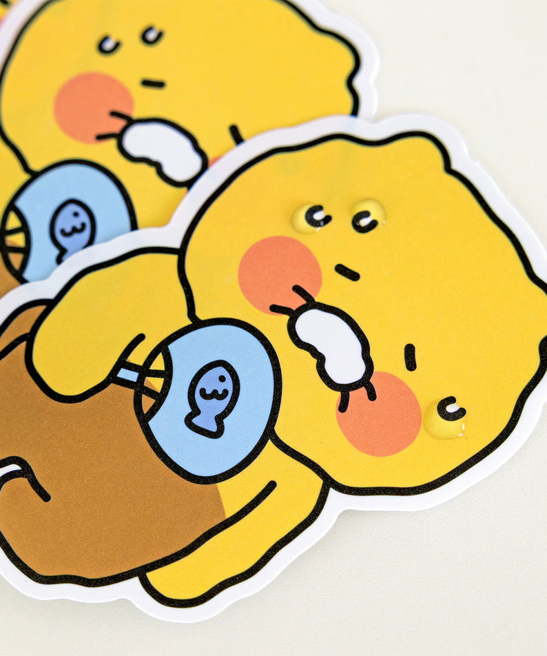 Chunsik Hand Fan - Korean kawaii Kakao Friends | Koolseoul
