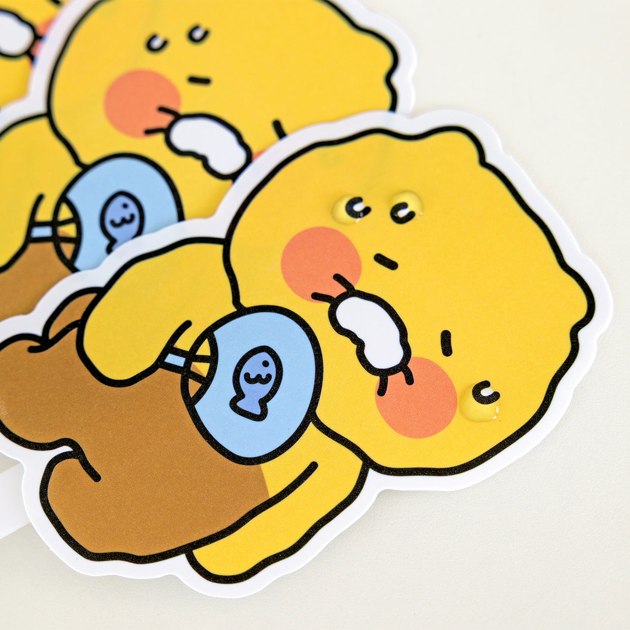 Chunsik Hand Fan - Korean kawaii Kakao Friends | Koolseoul