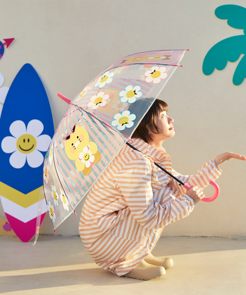XFriends Clear Umbrella Chunsik - Official Kakao Friends merchandise | Koolseoul
