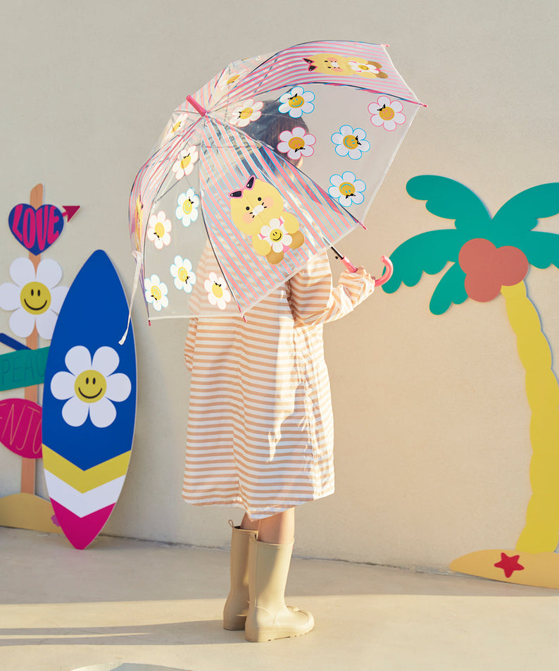 XFriends Clear Umbrella Chunsik - Authentic Kakao Friends from Korea | Koolseoul