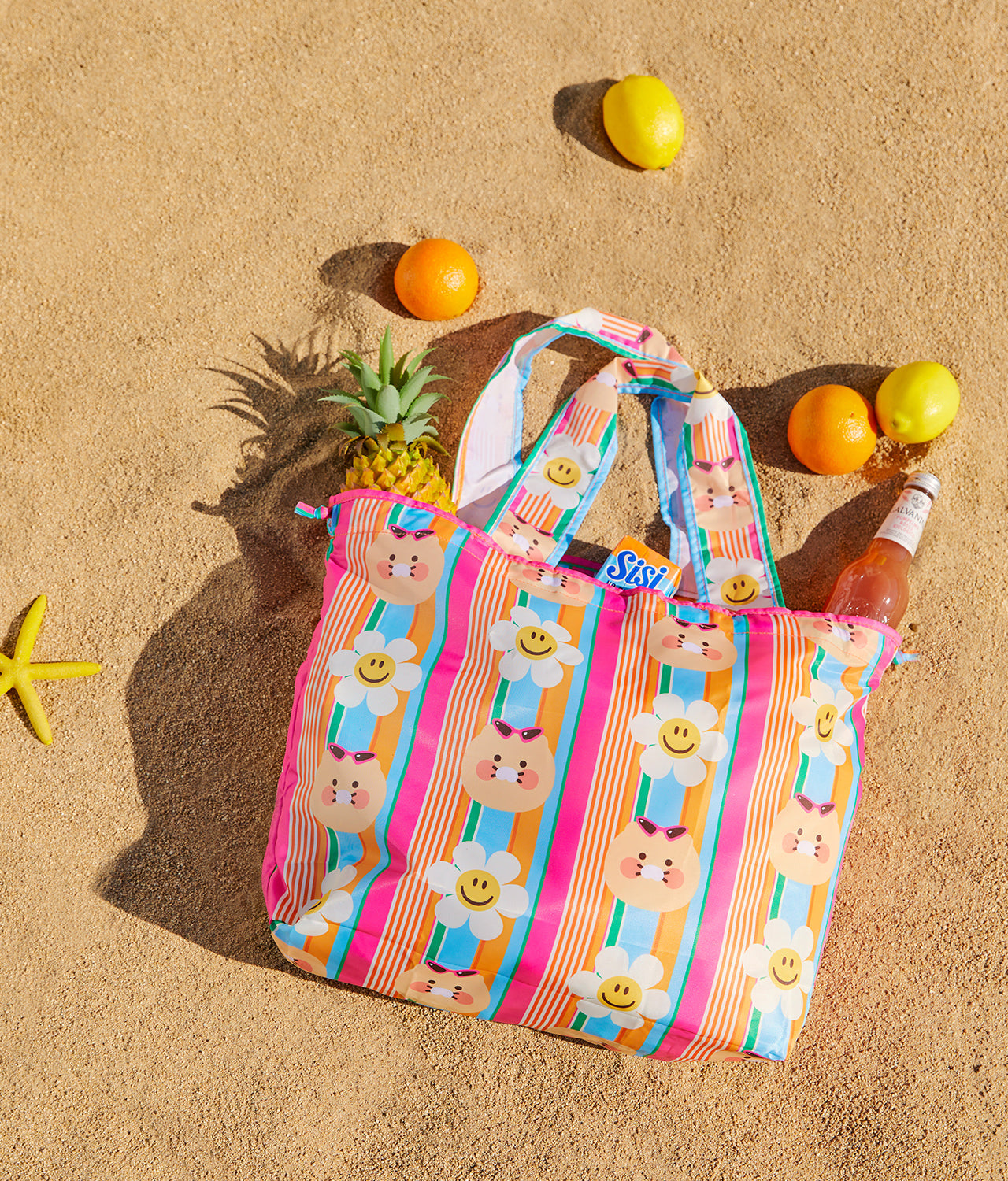 XFriends Chunsik Eco Bag - Korean kawaii Kakao Friends | Koolseoul
