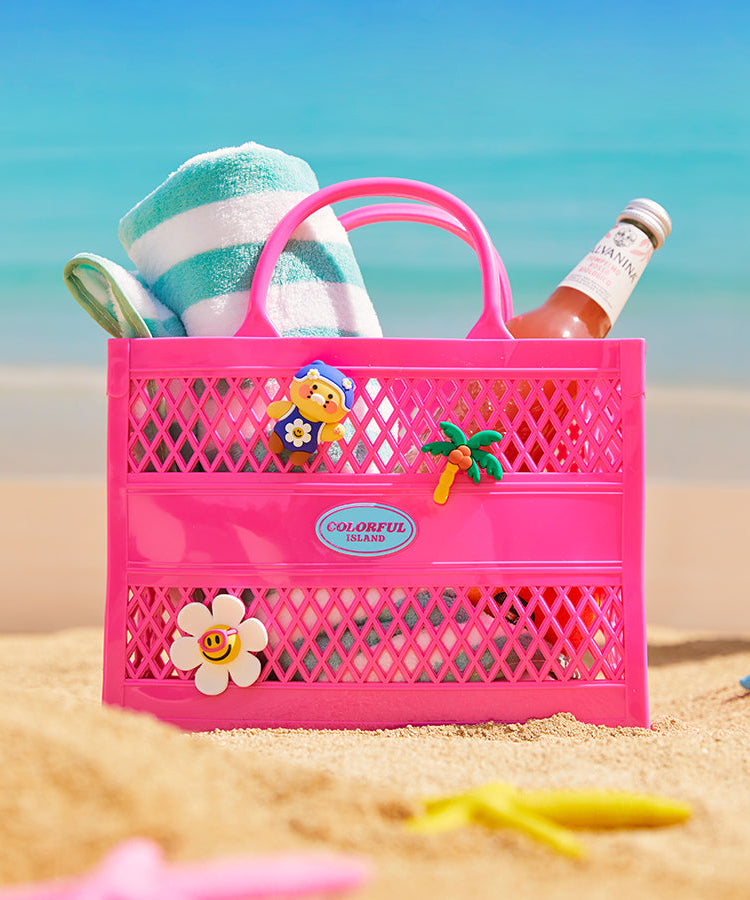 [Set] XFriends &Silicone Chunsik Eco Bag - Authentic Kakao Friends from Korea | Koolseoul