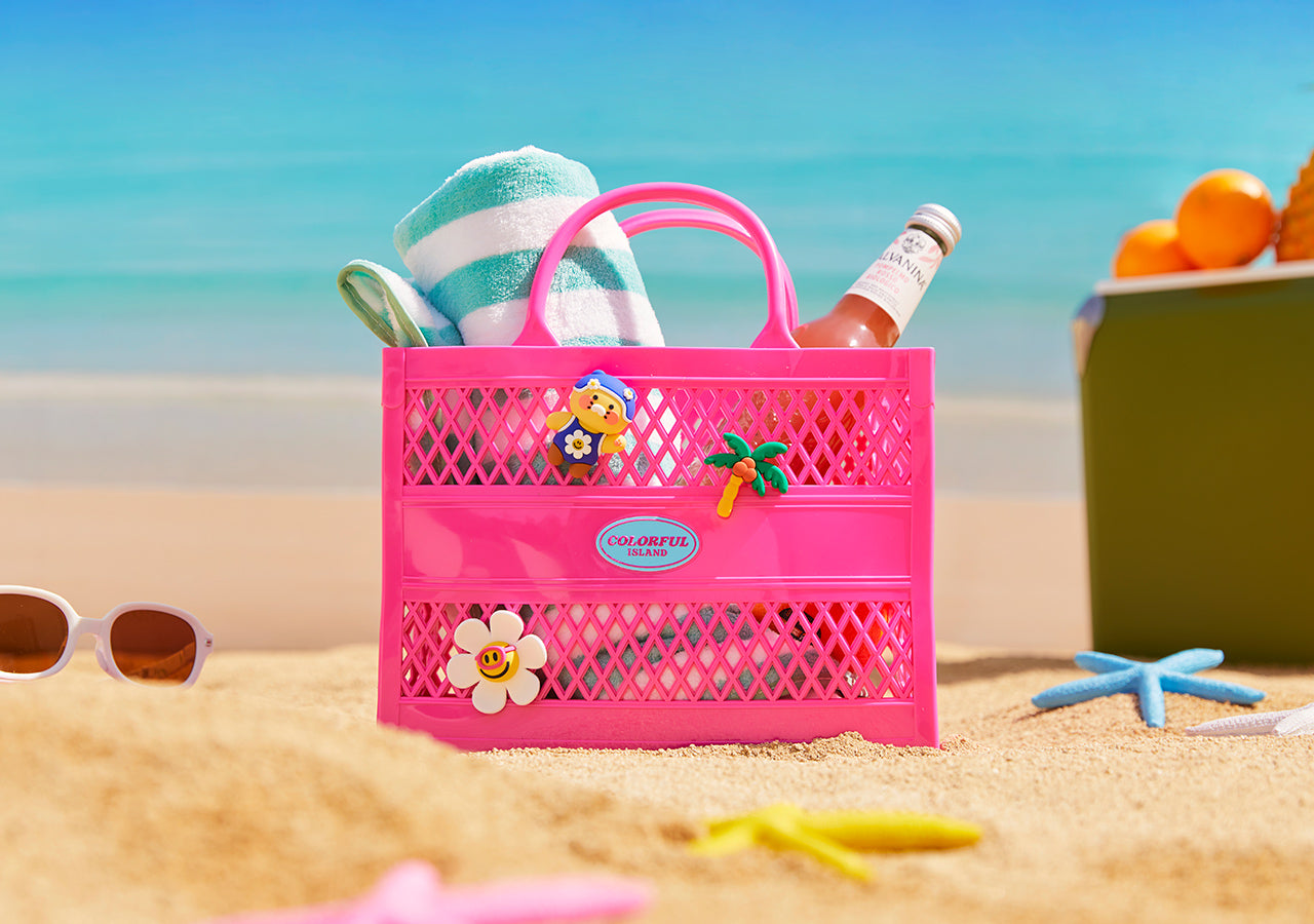 [Set] XFriends &Silicone Chunsik Eco Bag - Authentic Kakao Friends from Korea | Koolseoul