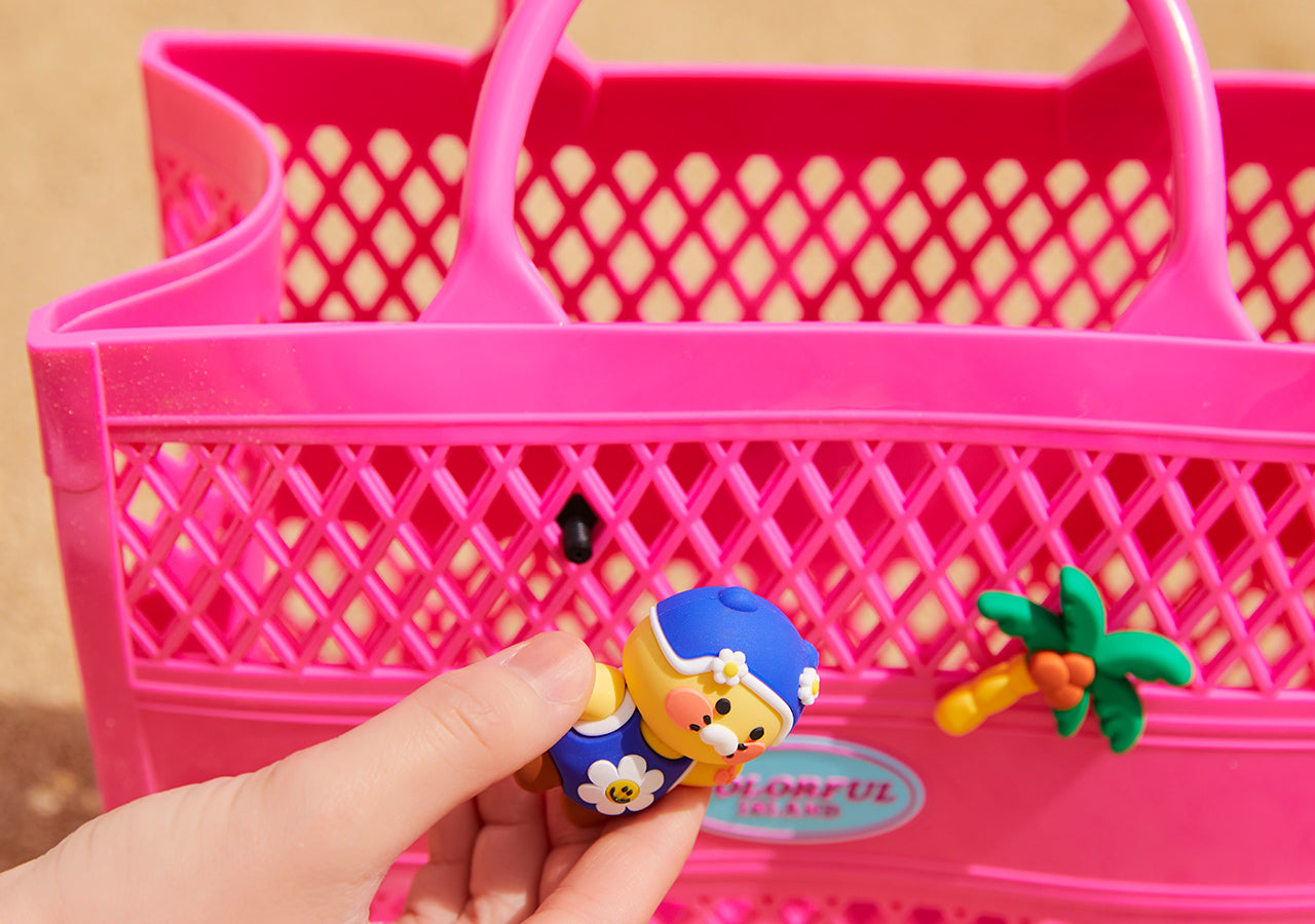 [Set] XFriends &Silicone Chunsik Eco Bag - Authentic Kakao Friends from Korea | Koolseoul