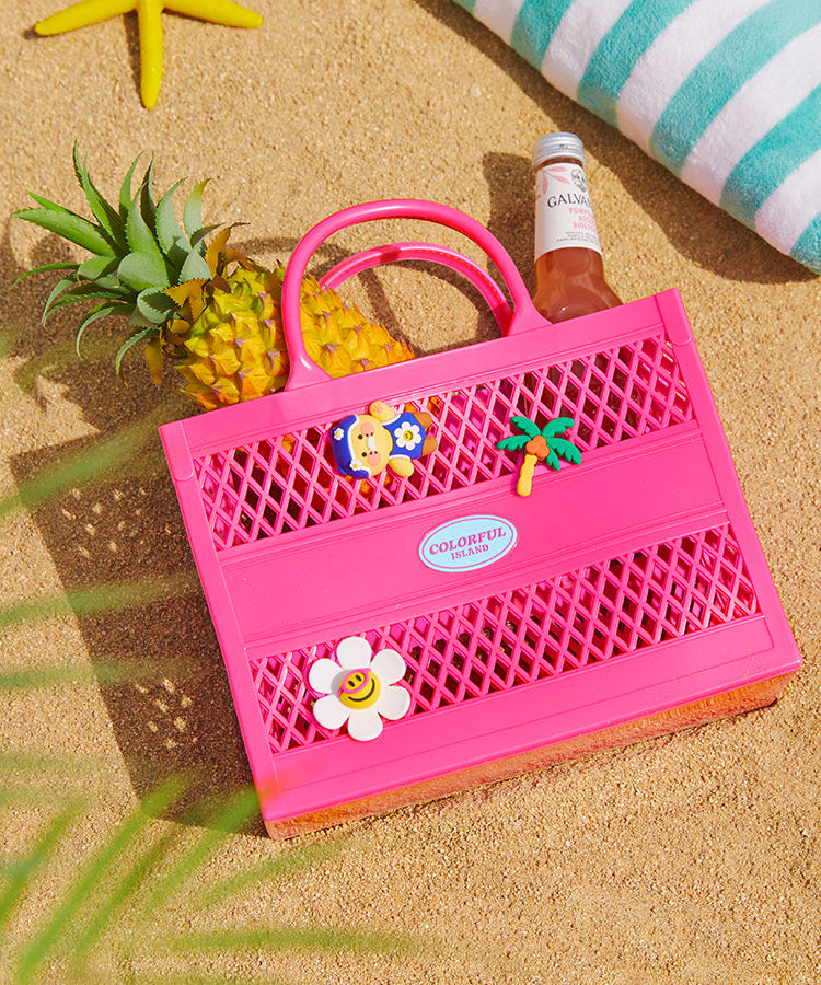 [Set] XFriends &Silicone Chunsik Eco Bag - Official Kakao Friends merchandise | Koolseoul