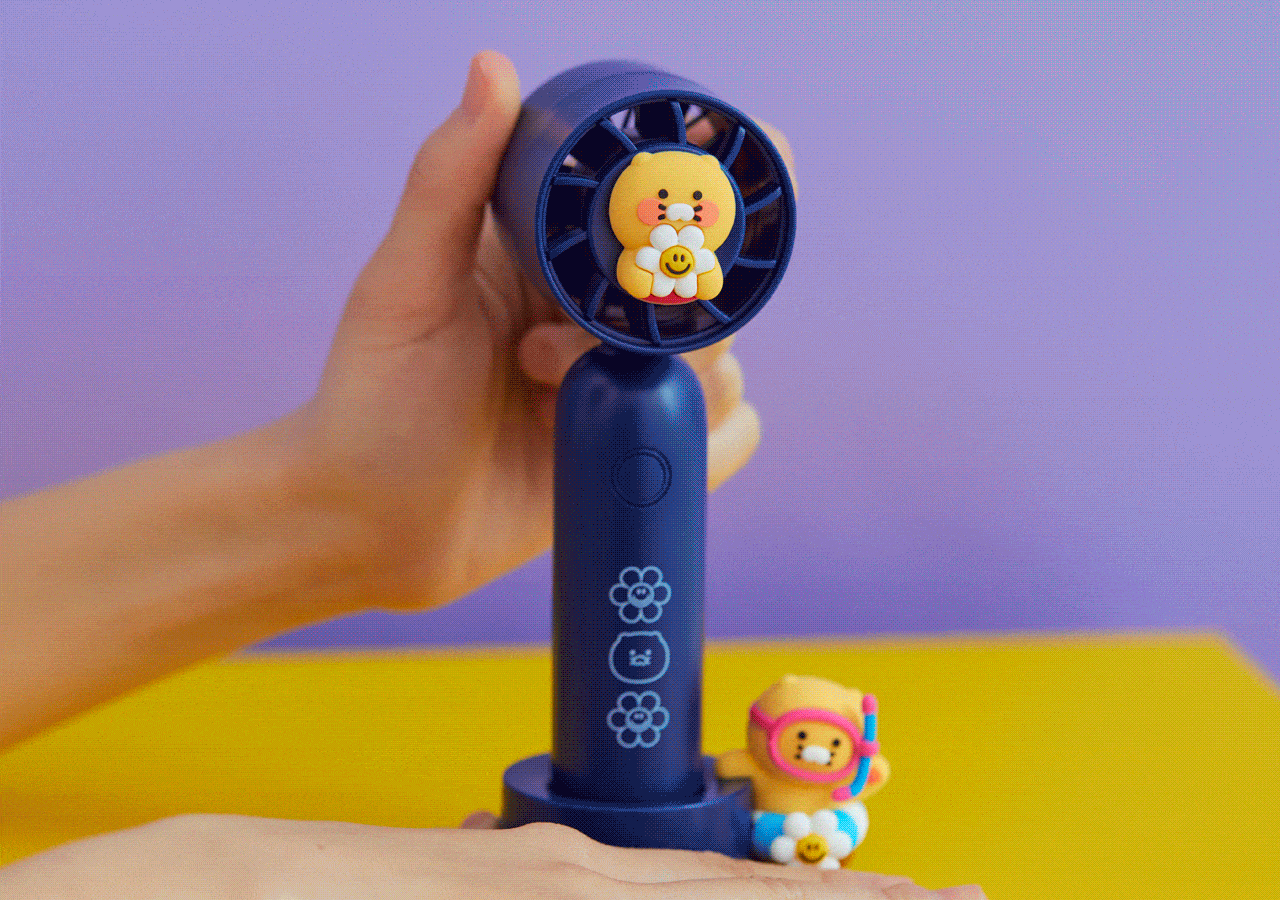 XFriends Chunsik USB Fan - Official Kakao Friends merchandise | Koolseoul