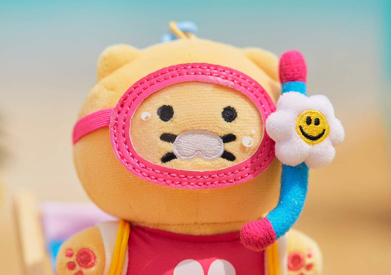 XFriends Keychain Chunsik Mini Plush - Authentic Kakao Friends from Korea | Koolseoul