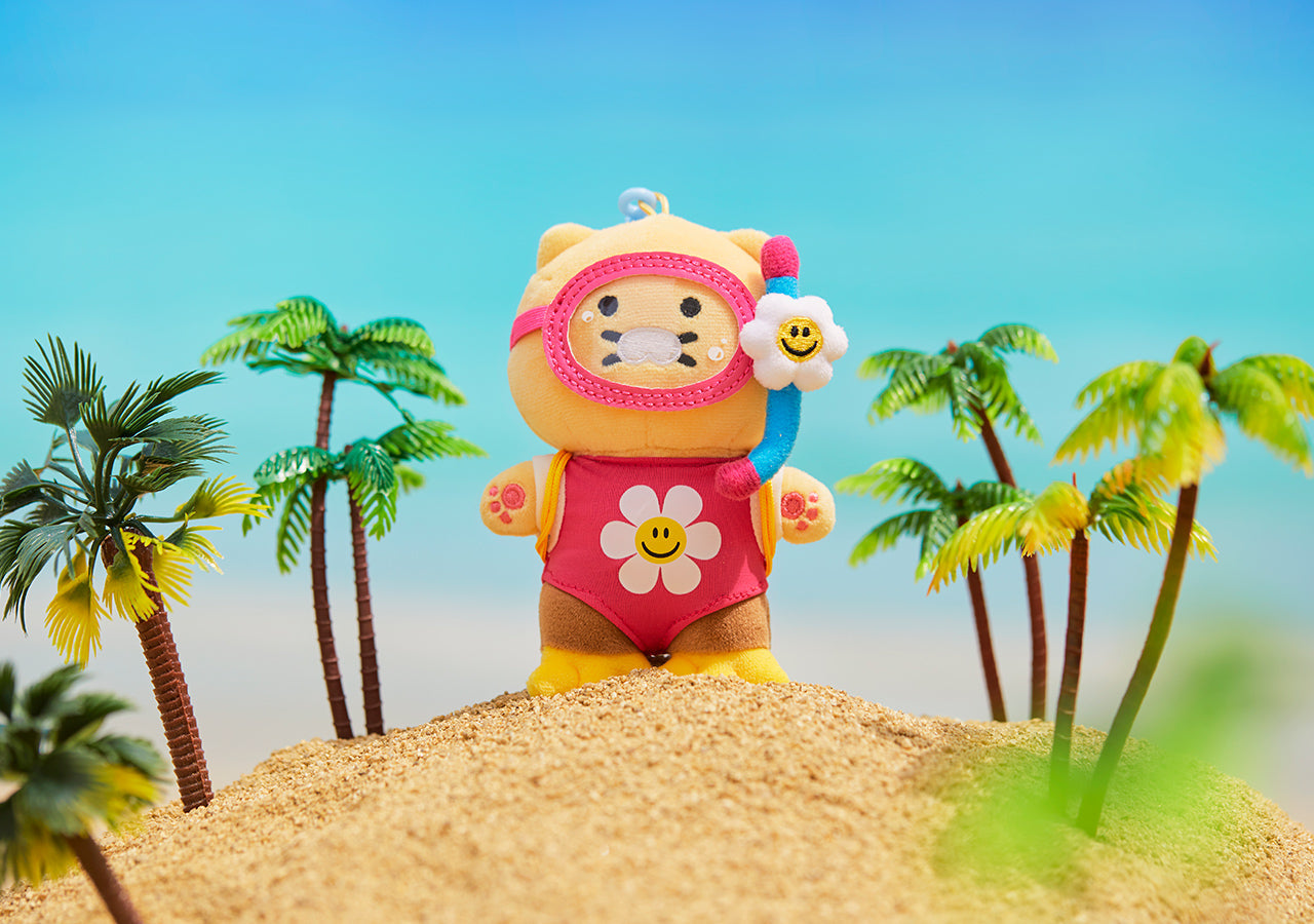 XFriends Keychain Chunsik Mini Plush - Authentic Kakao Friends from Korea | Koolseoul