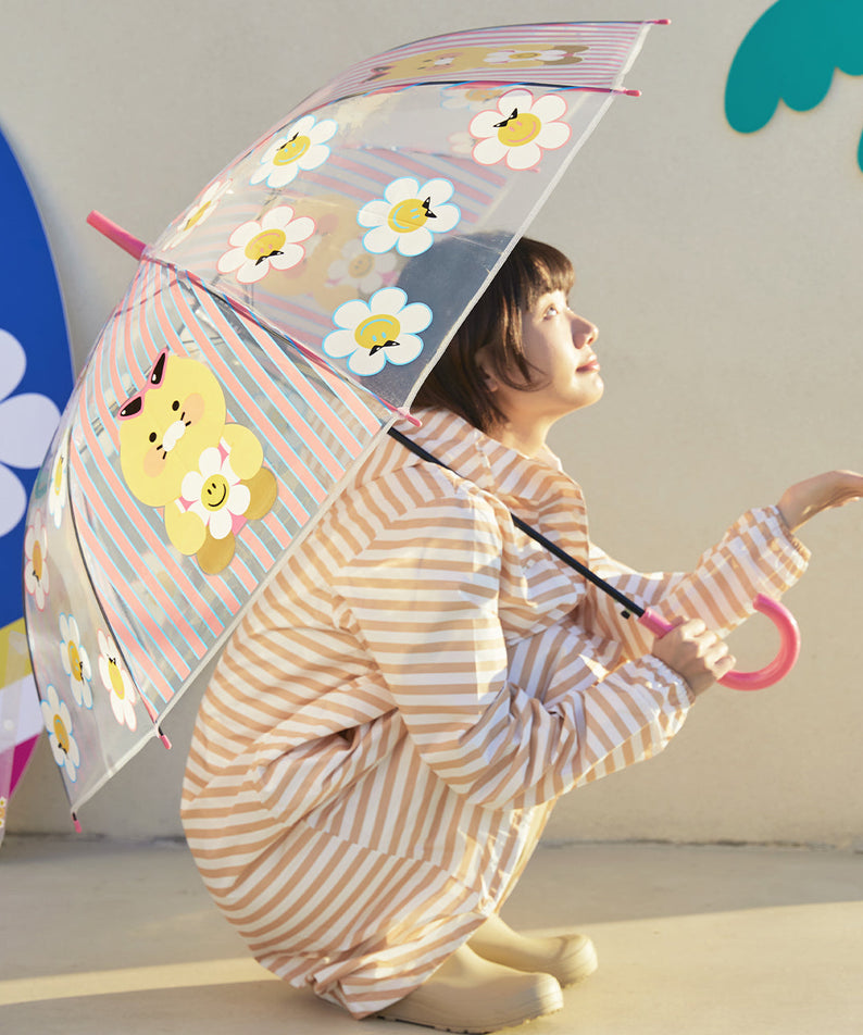 XFriends Clear Umbrella Chunsik - Korean kawaii Kakao Friends | Koolseoul