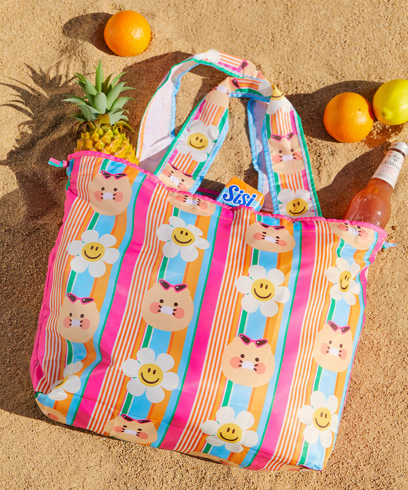 XFriends Chunsik Eco Bag - Authentic Kakao Friends from Korea | Koolseoul