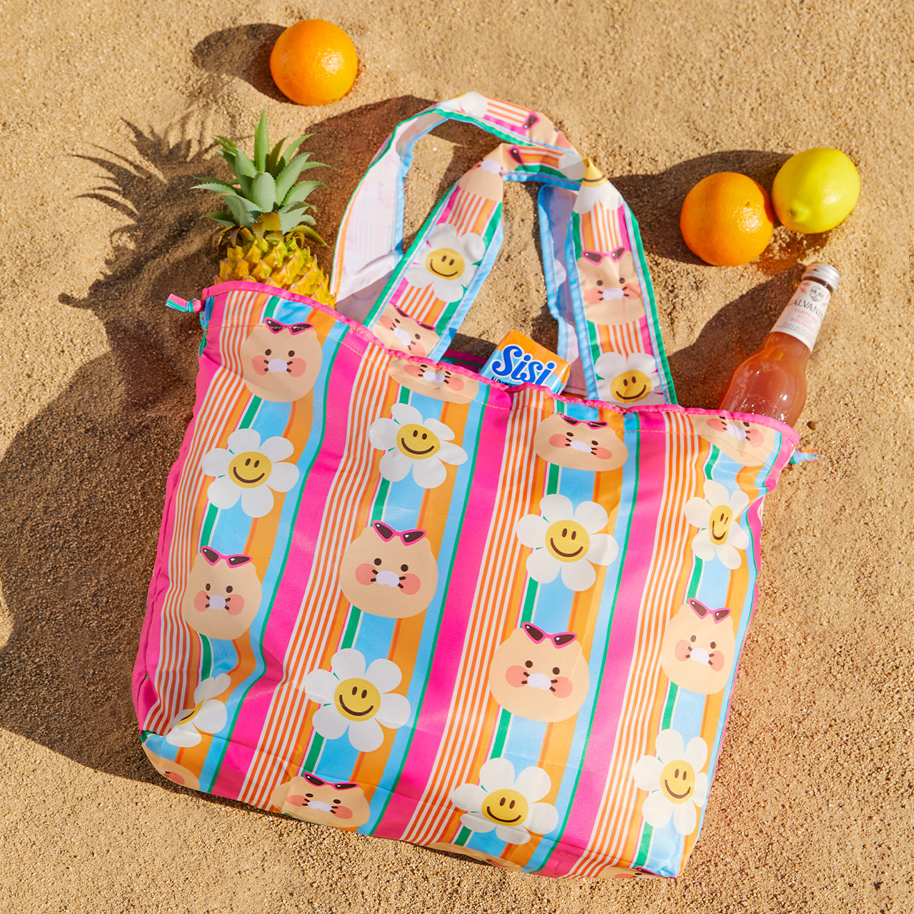 XFriends Chunsik Eco Bag - Authentic Kakao Friends from Korea | Koolseoul
