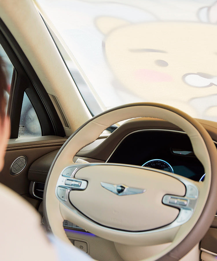 Glass Friends Car Accessory - Korean kawaii Kakao Friends | Koolseoul