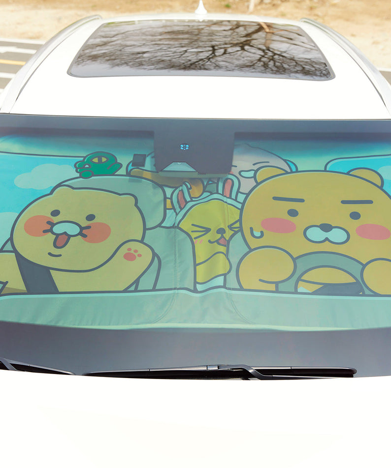 Glass Friends Car Accessory - Korean kawaii Kakao Friends | Koolseoul