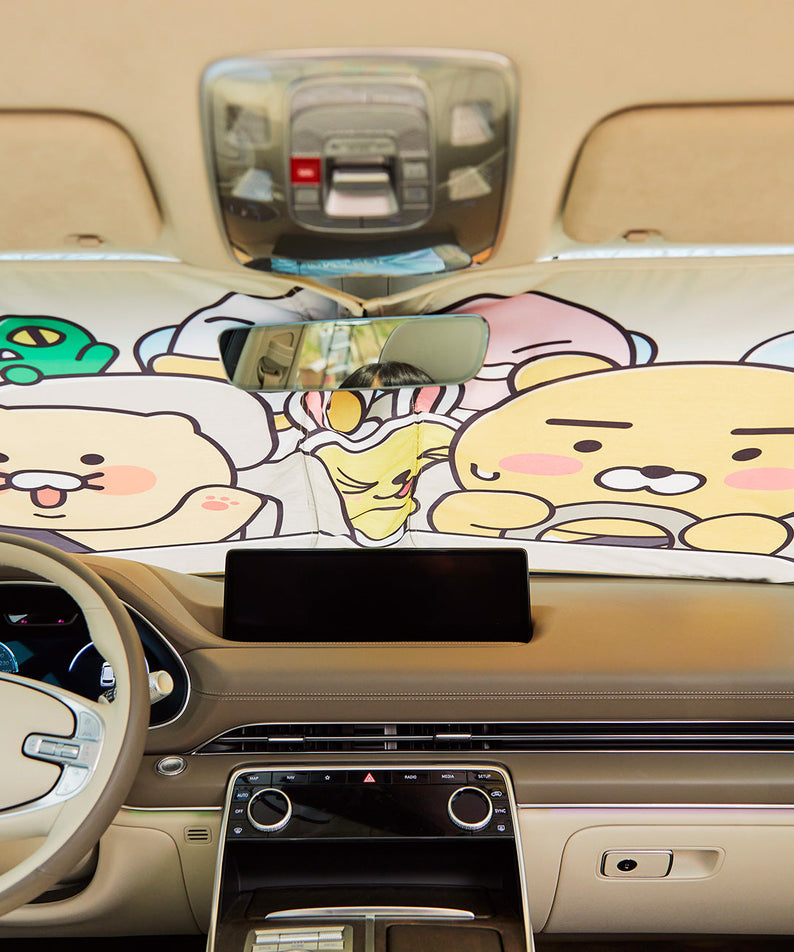 Glass Friends Car Accessory - Authentic Kakao Friends from Korea | Koolseoul