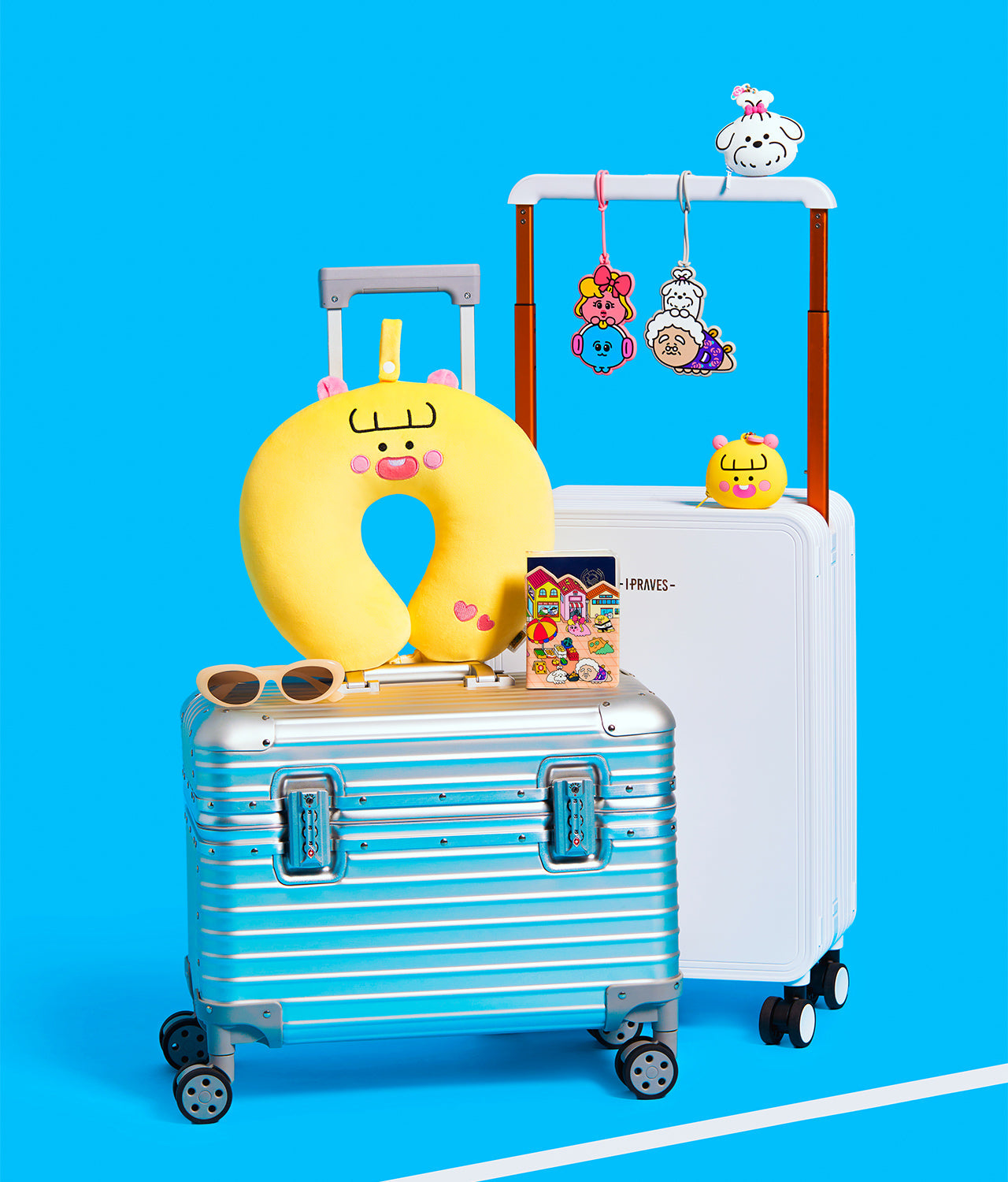 Kakao Friends Item Travel Pillow - Authentic Kakao Friends from Korea | Koolseoul