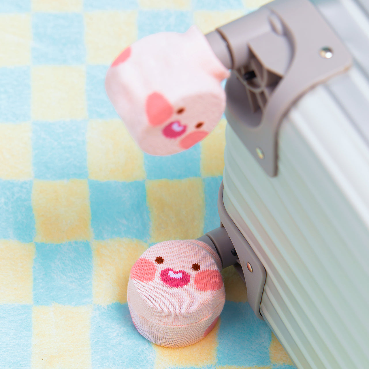 Valise 4P Apeach Travel Accessory - Authentic Kakao Friends from Korea | Koolseoul